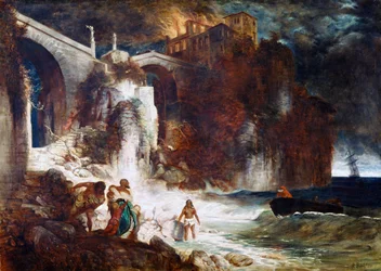 Pirate Assault on a Coastal Fort, 1872